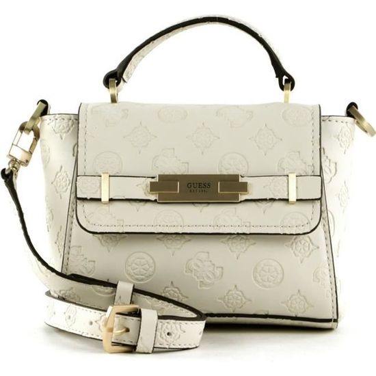 GUESS Bea Mini Top Handle Flap Stone [140470] sac à main sac a main
