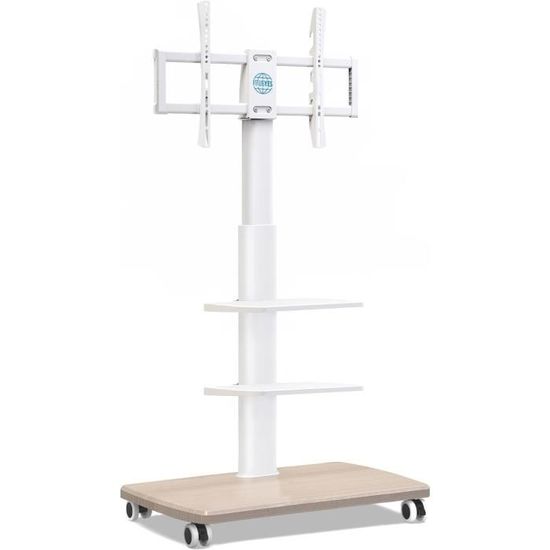 Chariot Mobile KIMEX Pour écran TV 50 à 86 Pouces – Support Réglable Gris