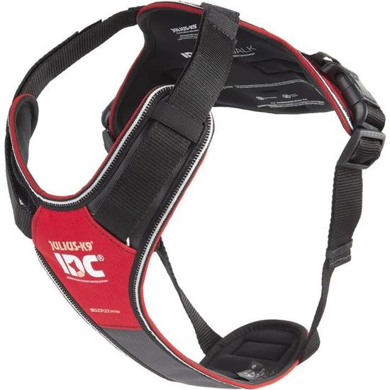JULIUS K-9, 16SWM-IDC-L, Harnais-Gilet De Sauvetage IDC 3 En 1 Pour Chiens, Taille