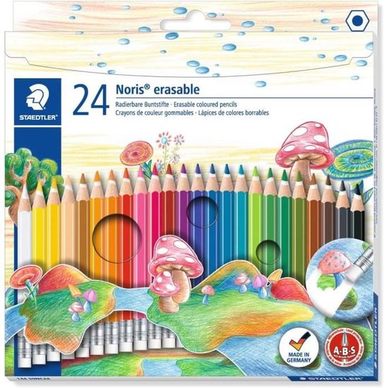 Comprar [Staedtler] Lápiz de color Noris, 24 colores en caja de cartón