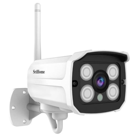TD® IP Caméra 1080P WIFI Extérieur SP007 Caméra de Sécurité Détection du Mouvement Vision Nocturne Alarme