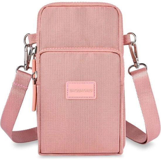 Petit Sac T?�l?�phone Portable Femme, Oxford Messenger En Tissu Brassard De Sport Avec Bandouli?�re 