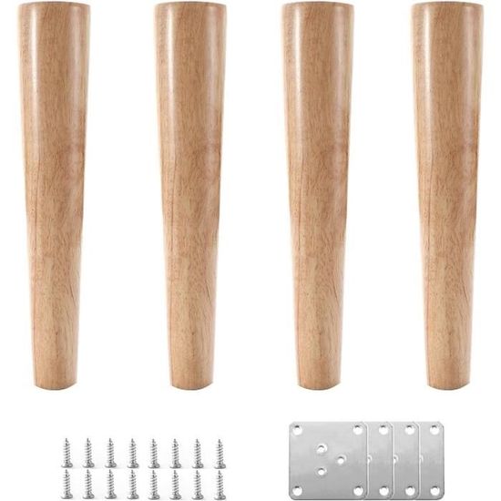 Jeu De 10 Pinoches Coniques En Bois GATE14® - Diamètres 8 à 38mm - Pour Passage De Coque