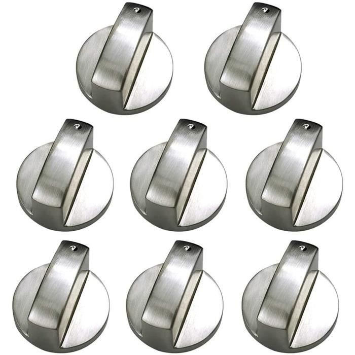 Gaziniere Gaz Four Gaz Bouteille Lot De 6 Boutons Universels - Métal 6mm - Pour Poêle/four Cuisinière Gaz
