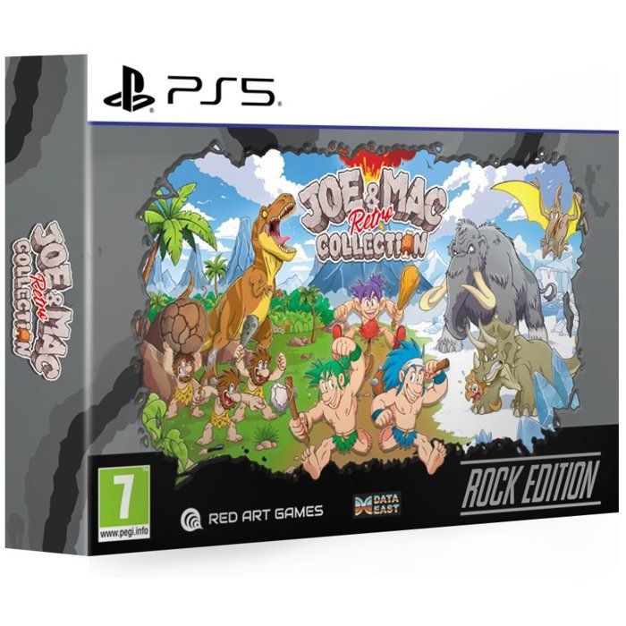 Joe & Mac: Retro Collection Édition Rock Jeu PS5