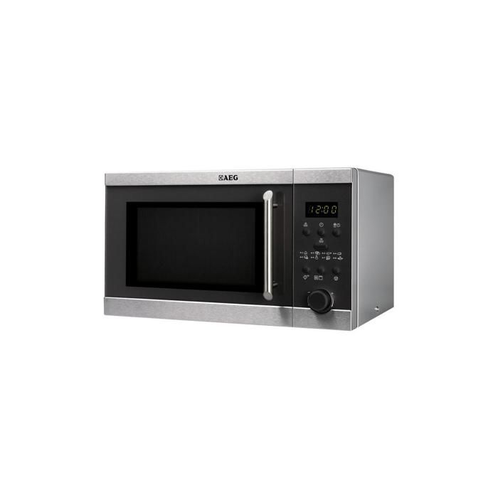 AEG MFD2025S-M, Comptoir, 20 L, 800 W, boutons, Rotatif, Noir, Acier inoxydable, 1000 W