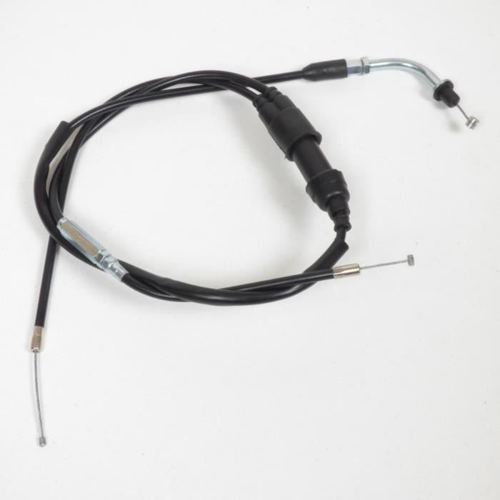 Câble d'accélérateur complet type origine pour moto enfant Yamaha 50 PW Piwi Pee-Wee