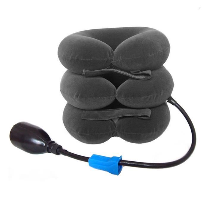 Nouveau cou gonflable dispositif de traction cervicale tête dos épaule douleur au cou maux de tête soins de santé Appareil de massag