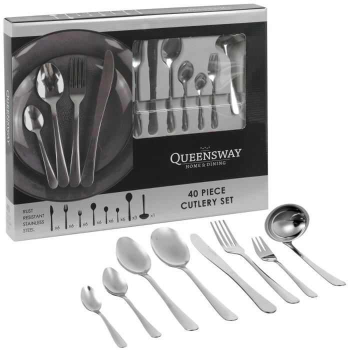 Queensway Ménagère 40 pièces