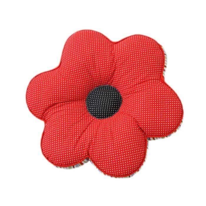 Pastorale Coussin de Sol Coussin Exterieur Tatami Coussin, Fleur Rouge Ma33428