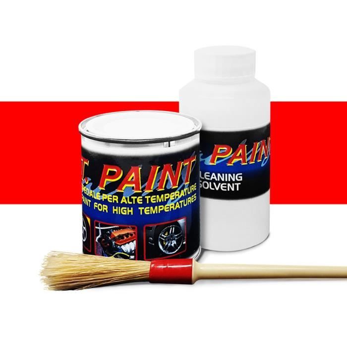 Peinture pour Étriers de Frein, Silencieux, Résistant aux Hautes Températures, Rouge