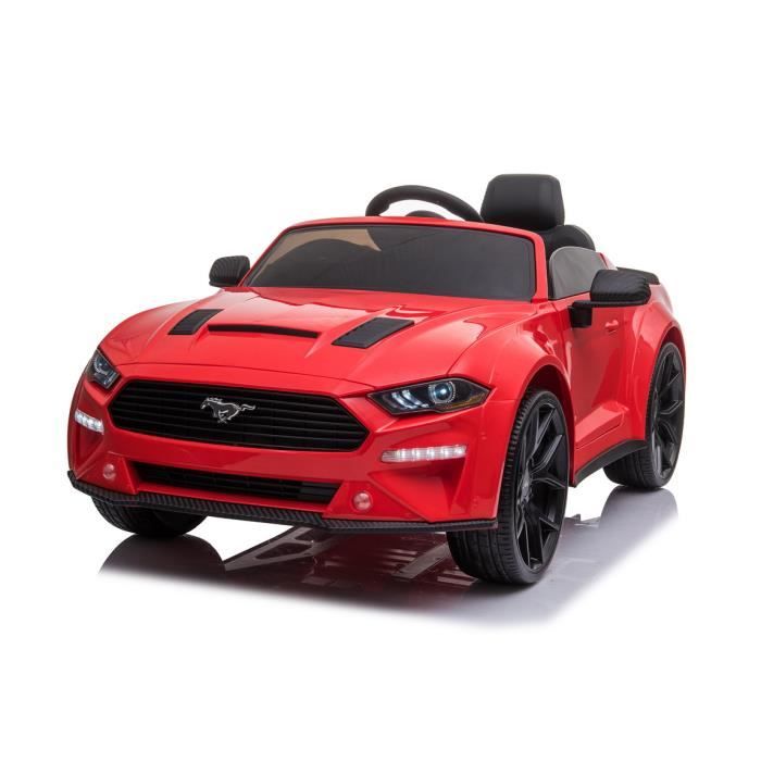 Voiture electrique enfant Drift Ford Mustang 24V, rouge, roues Smooth Drift, moteurs 2 x 25000 tr / min, mode Drift à 13 km / h