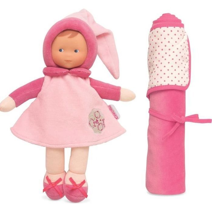 COROLLE Babi Corolle - Doudou Miss Rose & Couverture