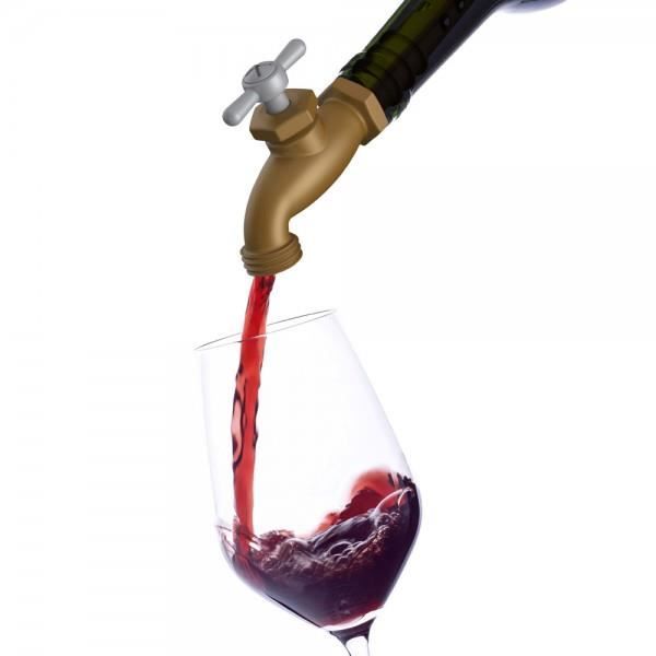 Robinet pour Bouteille de Vin - Fred