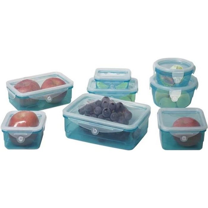Lot de 6 boites de conservation -Clever Box-