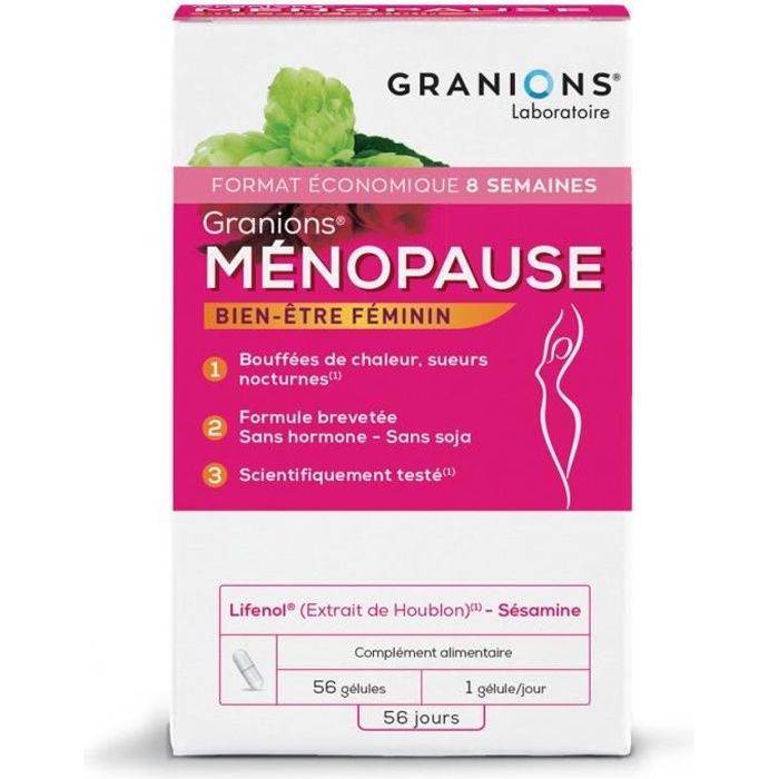 Granions Ménopause 56 gélules