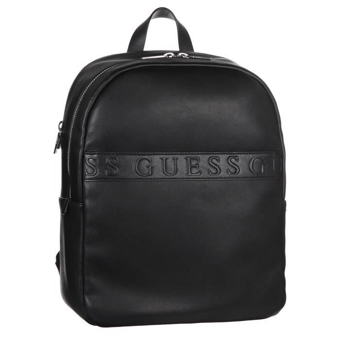 GUESS Sac à Dos Noir Homme