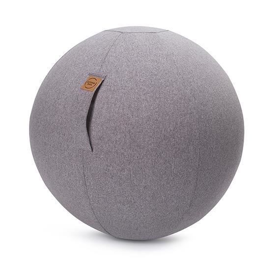 Balle de gym gonflable Felt Gris