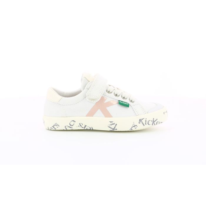 Baskets Kickers basses Mixte - Blanc