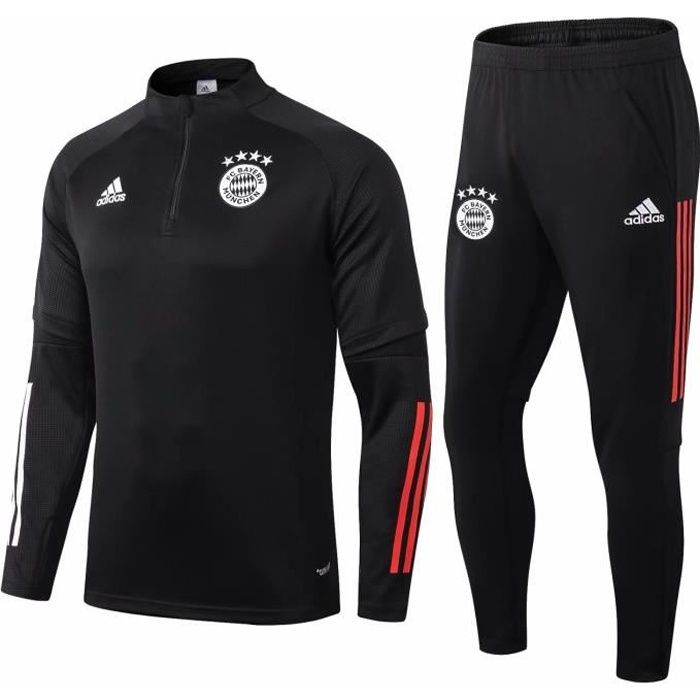 Nouveau Bayern Munich Survêtement Maillot de Foot Survet Kit 2020 2021 Pas Cher pour Homme