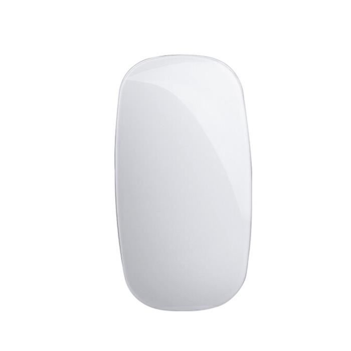 2.4G souris tactile sans fil souris ultra-mince souris de jeu muet pièces de jeu pour MacBook air - pro, blanc