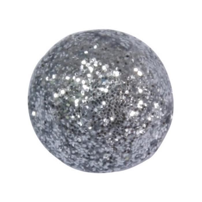 Petite boule paillette Argent x50