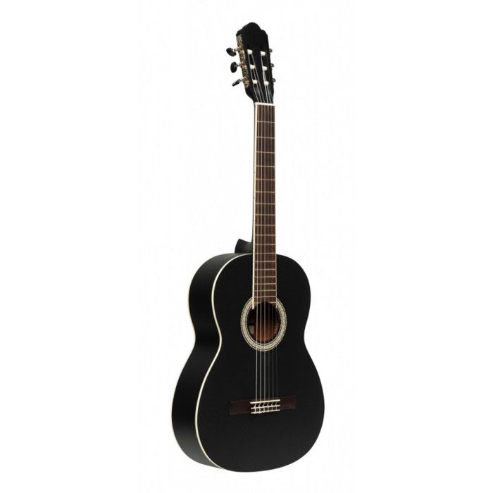 Stagg SCL70-BLK - Guitare classique 4/4 epicea/noir