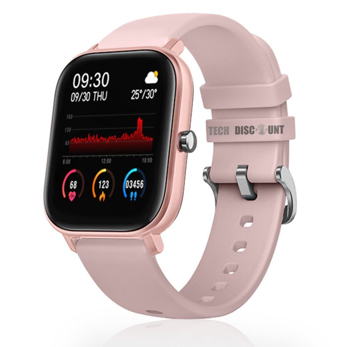 TD® Smart Watch montre Bluetooth imperméable IP67 Fitness Bracelet avec moniteur fréquence cardiaque dormir surveillance couleur ble