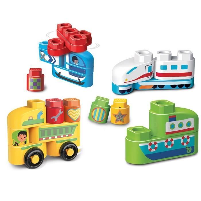 VTECH - Bla Bla Blocks - Mes premiers véhicules (sans electronique)