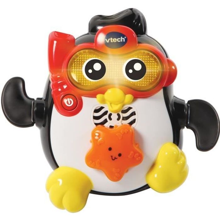 VTECH BABY - Jouet de Bain - Gédéon, Champion de Natation