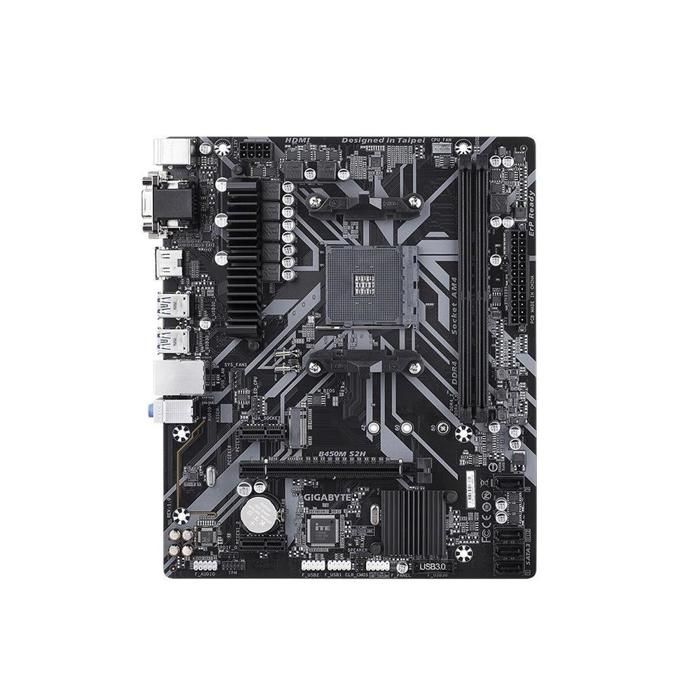 Acheter Carte mère GIGABYTE B450M S2H AMD B450 Socket AM4 2xDDR4 SDRAM 32GB Micro ATX Reconditionné - 123,00 € Carte mère GIGABYTE B450M S2H AMD B450 Socket AM4 2xDDR4 SDRAM 32GB Micro ATX Reconditionné - Gigabyte reconditionné disponible sur Cdiscount Seconde Vie
