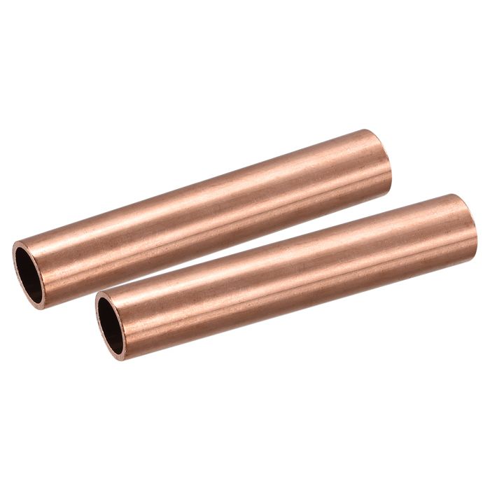 Sourcing Map 6 Tubes Cuivre 200mm - 2/3/4/5/6/7mm Diamètre X 0,25mm épaisseur - Métal Pour Bricolage, Modélisme Et Décoration