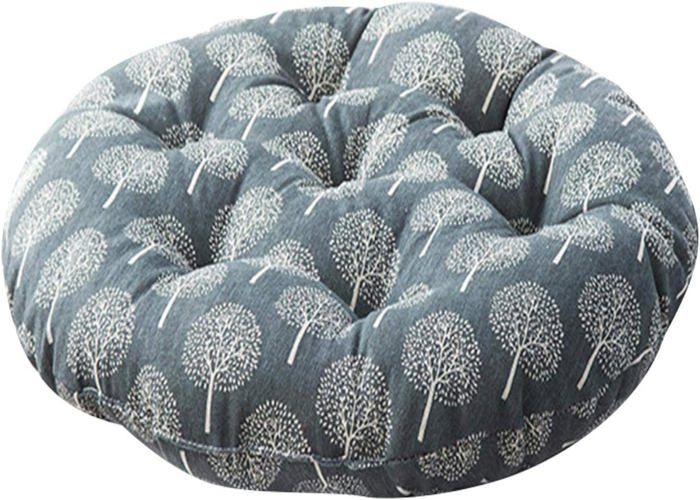 Coussin De Chaise De Méditation Rond - Coussin De Chaise doreiller Rond - Coussin De Siège Fenêtre De Yoga Tatami Coussin De