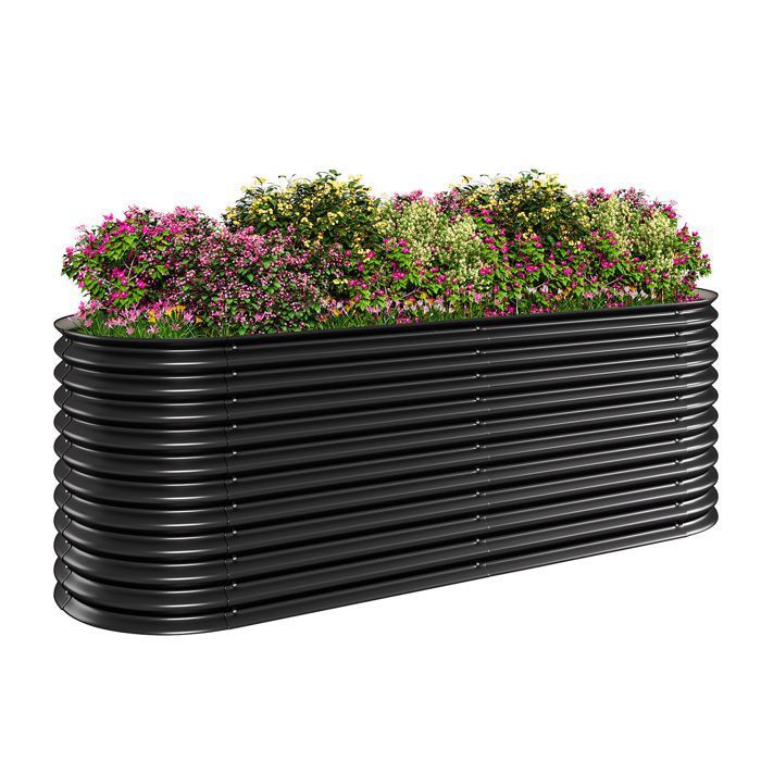 Jardinière d'extérieur 60x31x31 cm bois de pin massif
