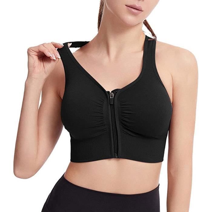 Confort Running Sport Soutien-gorge Sport Deyllo Grand Maintien - Grande Taille Sans Armatures - Pour Running Et Fitness Brassière Sport Grande Taille