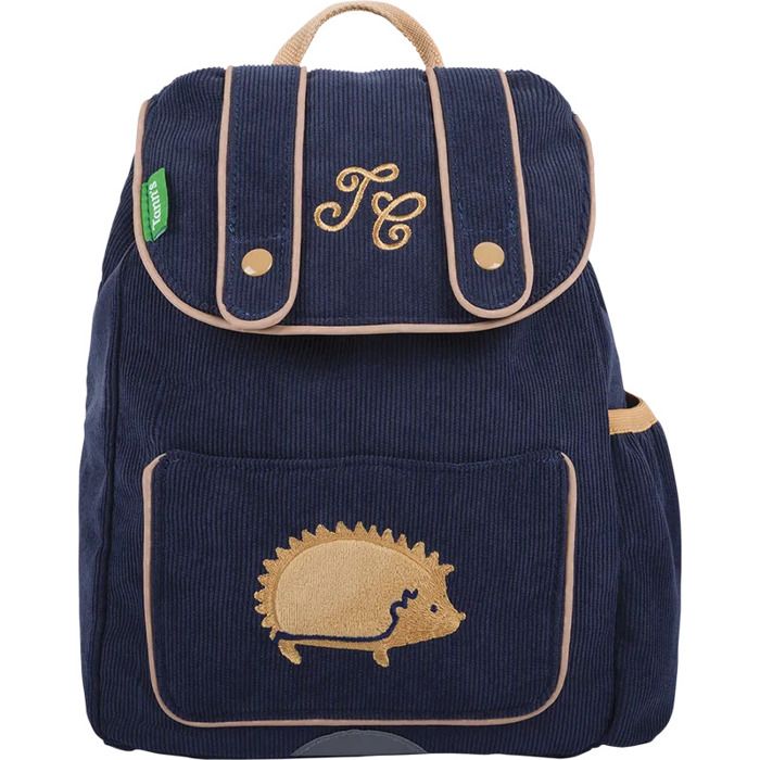 Sac à dos - Tanns - Hérisson - Bleu - Polyester recyclé - Maternelle Sac à dos - Tanns - Hérisson - Bleu - Polyester recyclé - Maternelle