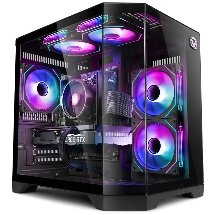 Vibox V-528 PC Gamer • AMD Ryzen 5 5500 42 GHz • RTX 5060 Ti 8 Go • 16 Go RAM • 1 To SSD • Windows 11 • WiFi 6 + Bluetooth 5.4
