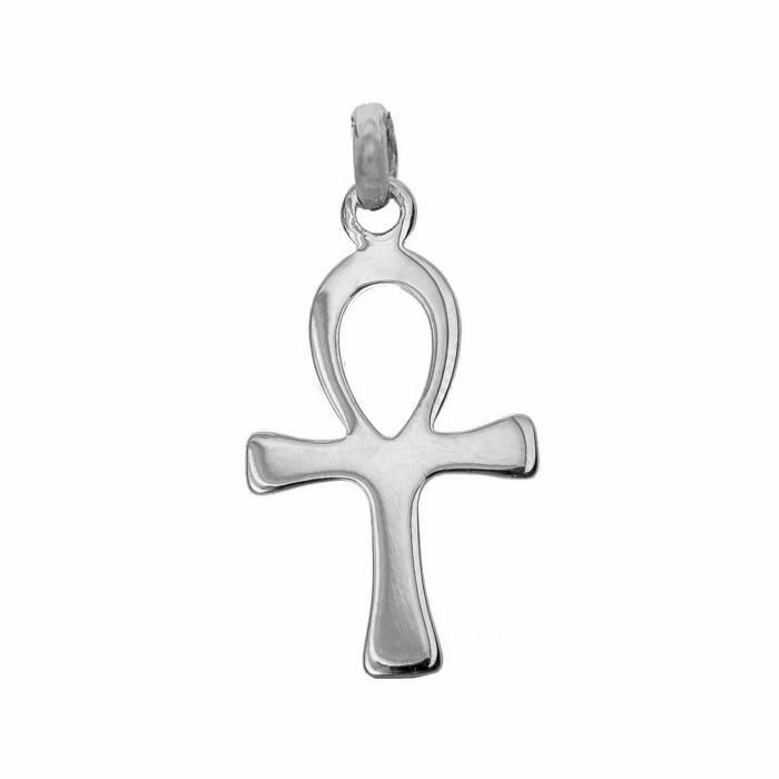 pendentif croix de vie croix égyptienne ankh en argent 925 rhodié pendentif croix de vie croix égyptienne ankh en argent 925 rhodié