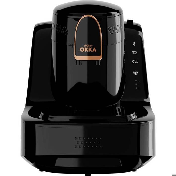 arzum OKKA ELIT Cafetière moka noir bronze