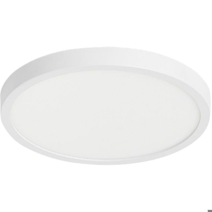 Plafonnier LED encastré 24W 2520lm lampe de plafond ronde pour cuisine chambre couloir (lumière blanche 6500-7000K)