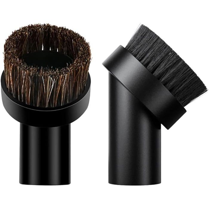 Brosse À Poussière 2 Pièces Brosse DAspiration Brosse De MeublesAspirateur Brosse À Poussière Universel Pour Meubles Bross[BC1330]