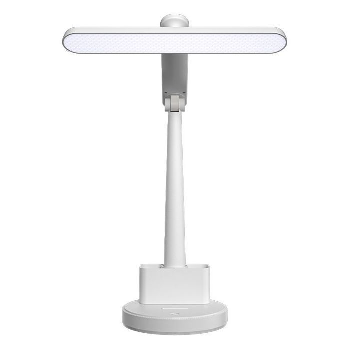 Lampe de Bureau LED - 3 modes déclairage Port USB - Travail et lecture - Blanche