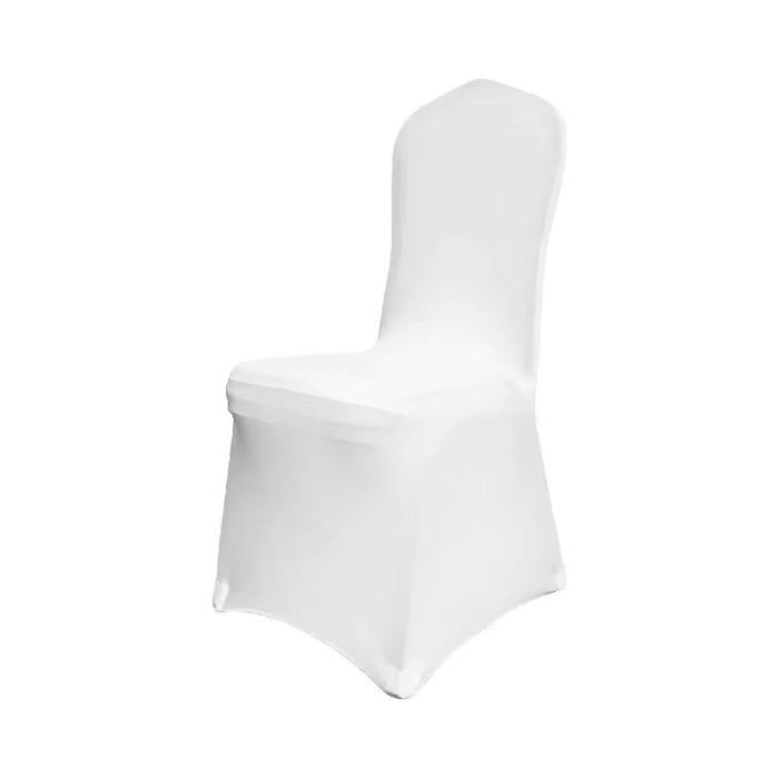Lot 50 housses de chaise Polyester + élasthanne Mariage/banquet/hôtel/restaurant Réutilisable