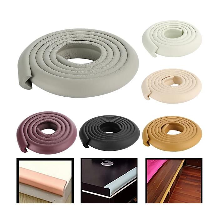 Bande de protection pour meubles rebords et angles anti-chocs 2 m mousse NBR adhésive beige