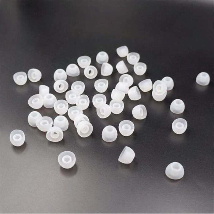 Lot De 12 Embouts En Silicone De Rechange Pour écouteurs BOSE IE1 Et IE2 - Transparents