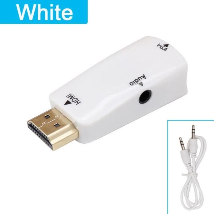 Adaptateur USB 3.0 Vers VGA Aolirot | Full HD 1080p | Multi-écrans | Pour Windows 10/8/7 | Pilote CD Inclus