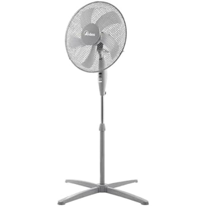 Ventilateur sur pied ARDES Steelo 40PG - Gris - 40 cm - Ardes