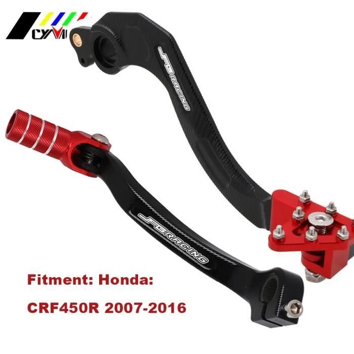 Définir D Motocycle CNC Foldbale Gear Shift Lever Lever Shifter Pedal