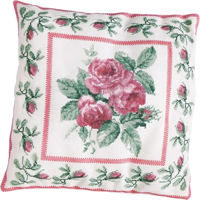 Kit Point De Croix Oven "La Moore" 15x19cm, Toile Aida 14ct, Niveau Médian