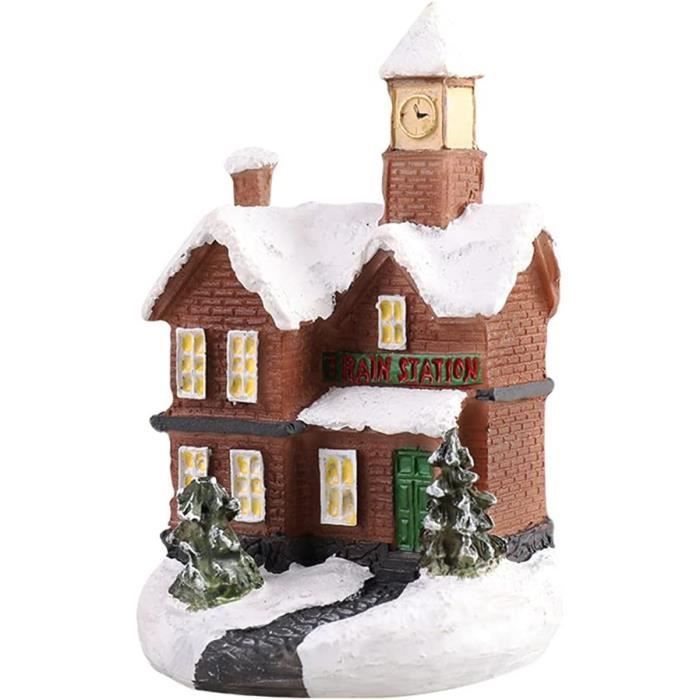 Lot De 5 Lampadaires Miniatures LED – Modèle Ferroviaire, Village De Noël, Maison De Poupée – Micro Paysage